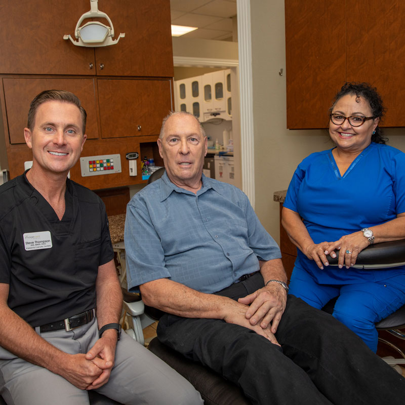 dentists and patient