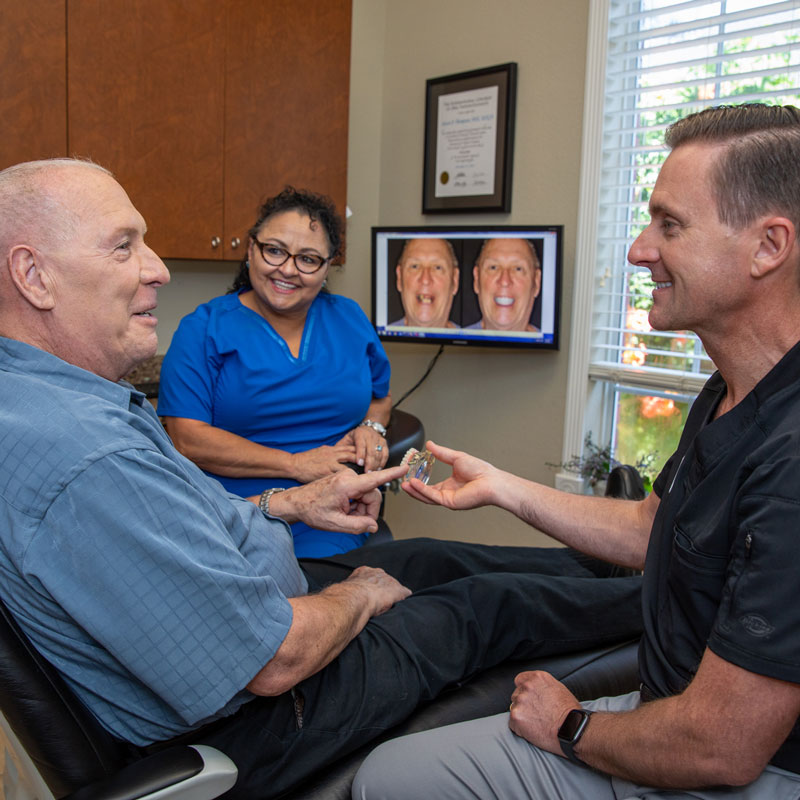 dentists and patient